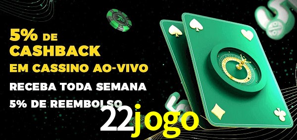 Promoções do cassino ao Vivo 22jogo